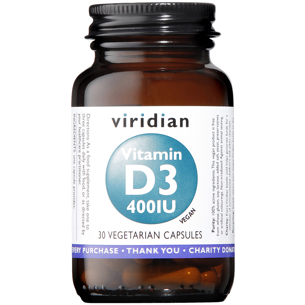 Vitamin D3 400iu 30 S The Natural Dispensary   Vir 268 