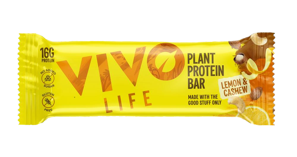 Plant Protein Bar Lemon & Cashew 65g x12 CASE (Currently Unavailable)