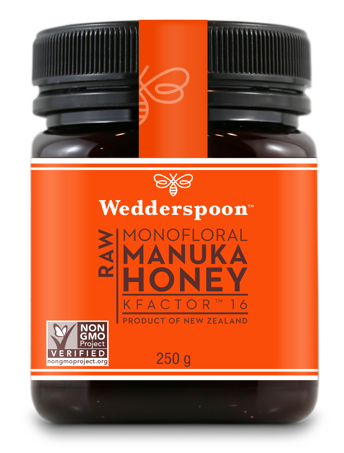 Raw Monofloral K Factor 16 Manuka Honey 250g The Natural Dispensary