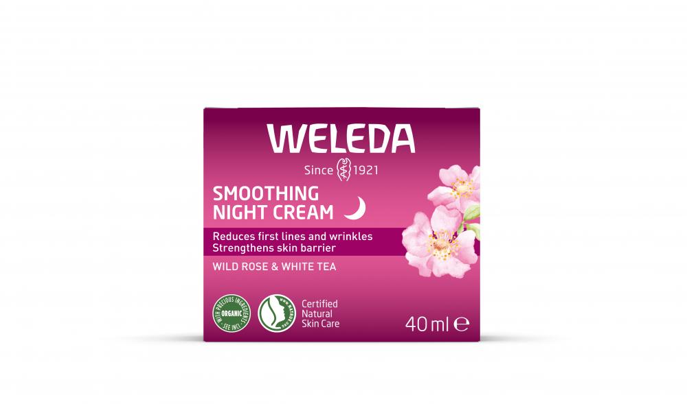 Smoothing Night Cream Wild Rose & White Tea 40ml