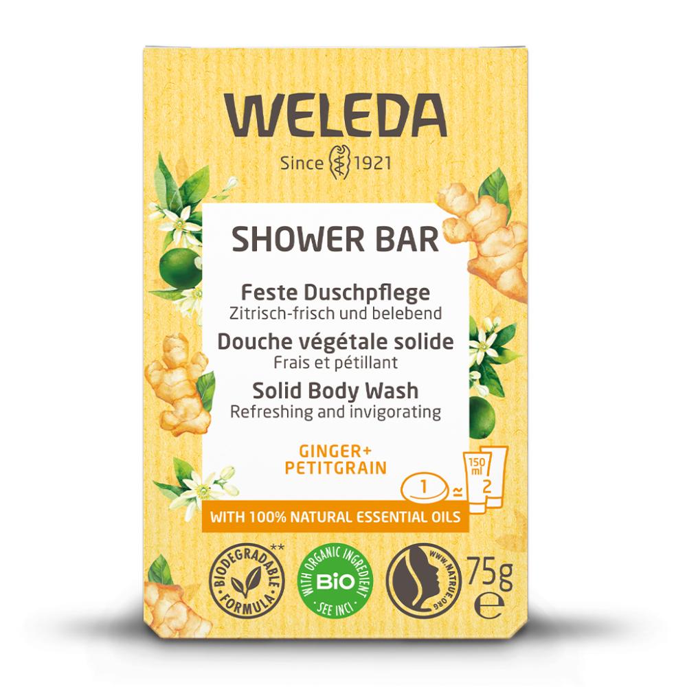 Shower Bar Ginger + Petitgrain 75g