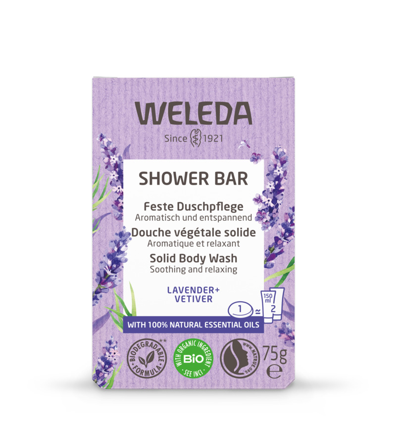 Shower Bar Lavender + Vetiver 75g
