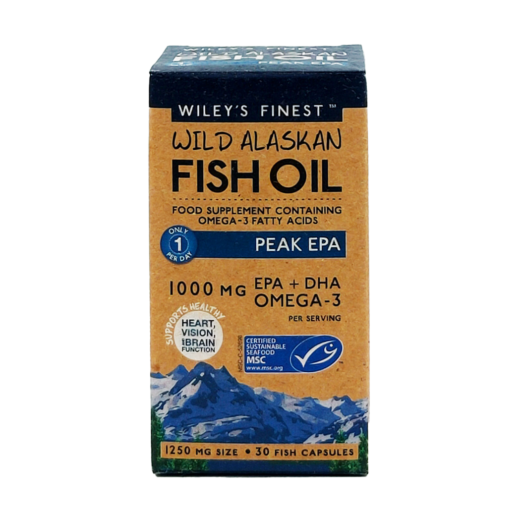 Wild Alaskan Fish Oil Peak EPA 1000mg 30's