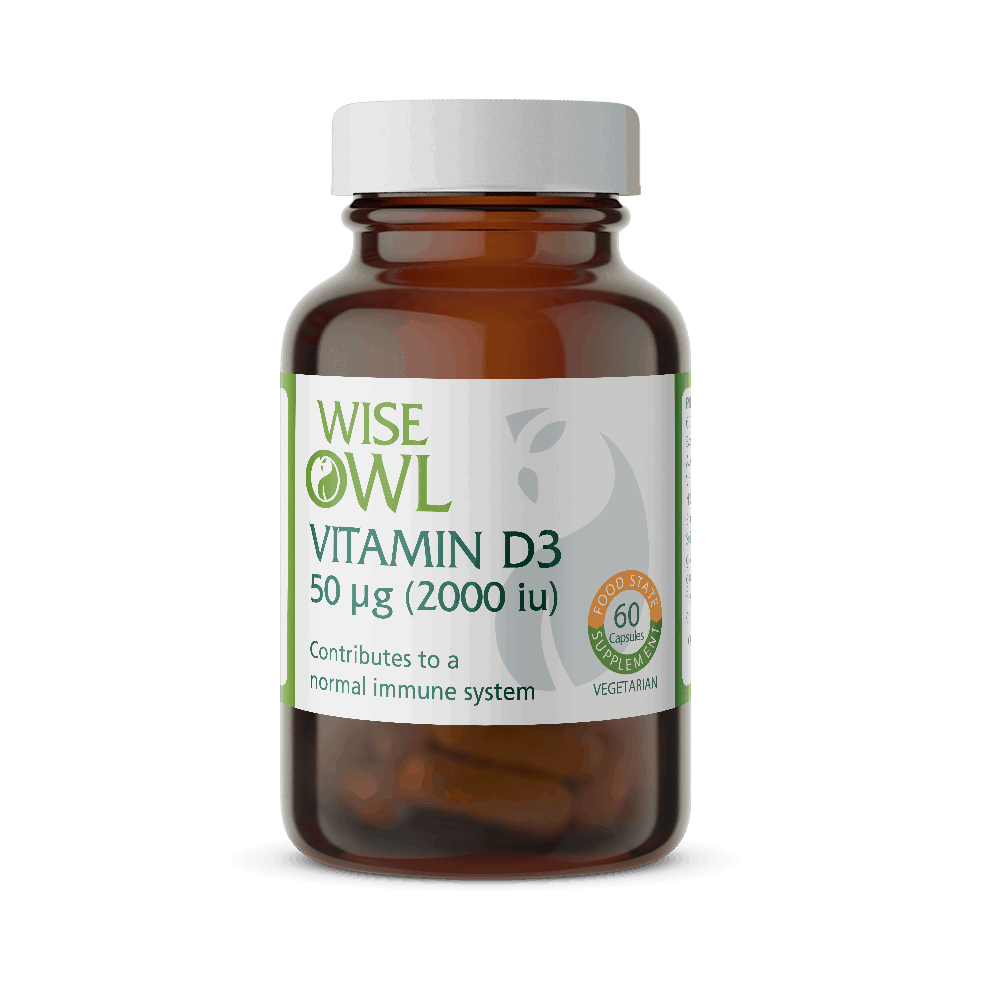 Vitamin D3 50ug (2000iu) 60's