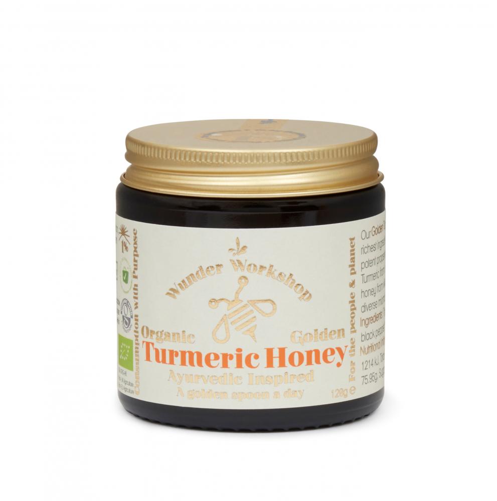 Organic Golden Turmeric Honey 120g